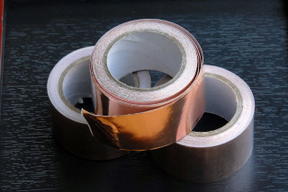 Self ashesive copper tape Self ashesive copper bands